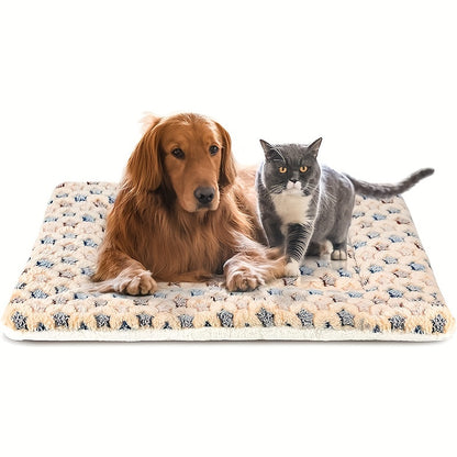 Soft Fleece Pet Bed Mat for Dogs & Cats
