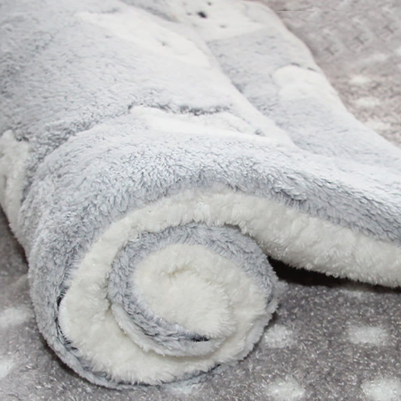 Soft Fleece Pet Bed Mat for Dogs & Cats