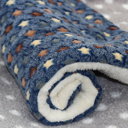 Soft Fleece Pet Bed Mat for Dogs & Cats
