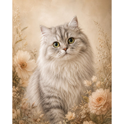 Custom Digital Pet Portrait Keepsake