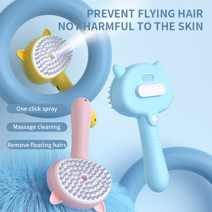 Luna Mist Self-Cleaning Grooming Brush